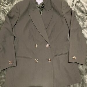 Dress Barn Olive Green Jacket